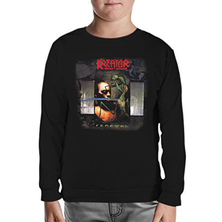 Kreator - Renewal Siyah Çocuk Sweatshirt