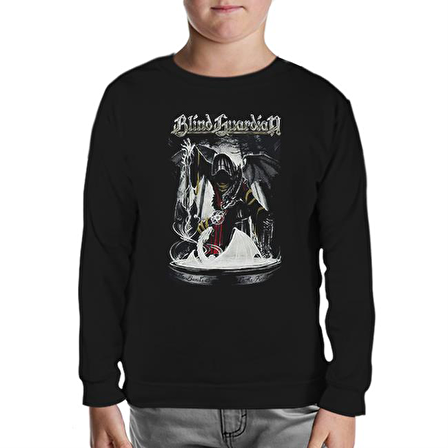 Blind Guardian - The Bard's Song Siyah Çocuk Sweatshirt