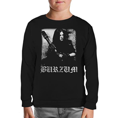 Burzum - Anthology Siyah Çocuk Sweatshirt