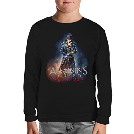 Assassin's Creed - Syndicate Siyah Çocuk Sweatshirt