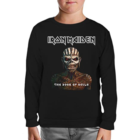 Iron Maiden - The Book of Souls Siyah Çocuk Sweatshirt