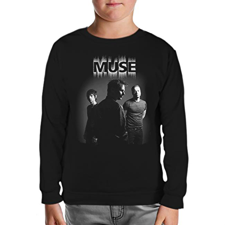 Muse - Some Siyah Çocuk Sweatshirt