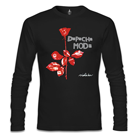 Depeche Mode - Violator Siyah Erkek Sweatshirt