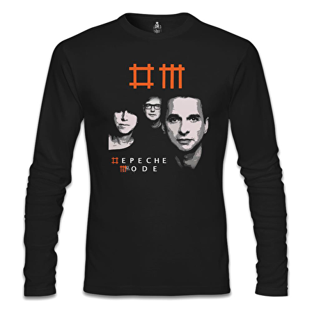 Depeche Mode Siyah Erkek Sweatshirt