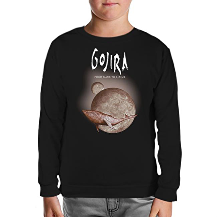 Gojira - From Mars to Sirius Siyah Çocuk Sweatshirt