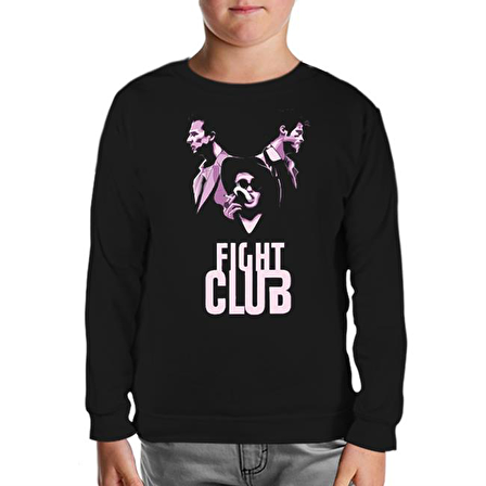 Fight Club - Smoky Siyah Çocuk Sweatshirt