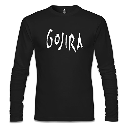 Gojira - Logo Siyah Erkek Sweatshirt