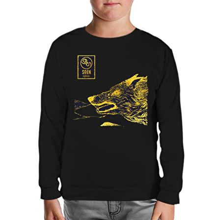 Soen - Lykaia Siyah Çocuk Sweatshirt