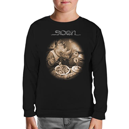 Soen - Tellurian Siyah Çocuk Sweatshirt