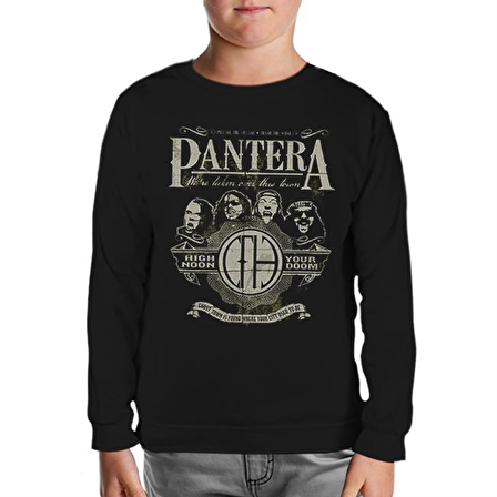 Pantera - High Noon Siyah Çocuk Sweatshirt
