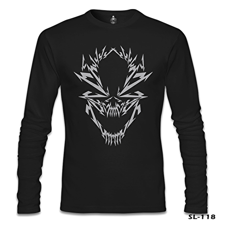 Metallica - James M Siyah Erkek Sweatshirt