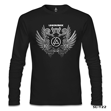 Linkin Park - Wings Siyah Erkek Sweatshirt