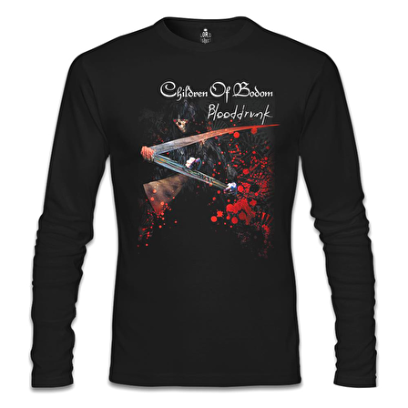 Children of Bodom - Blooddrunk Siyah Erkek Sweatshirt