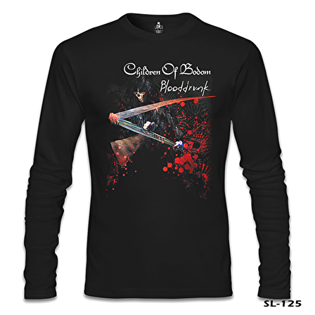 Children of Bodom - Blooddrunk Siyah Erkek Sweatshirt