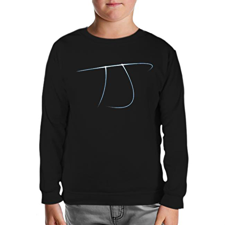 Matematik - Pi 11 Siyah Çocuk Sweatshirt