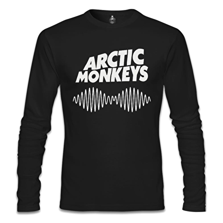 Arctic Monkeys - White Siyah Erkek Sweatshirt