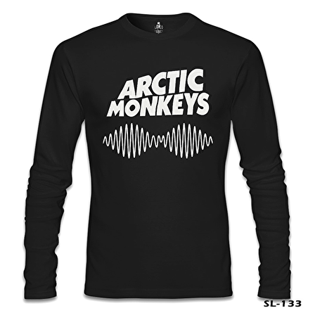Arctic Monkeys - White Siyah Erkek Sweatshirt