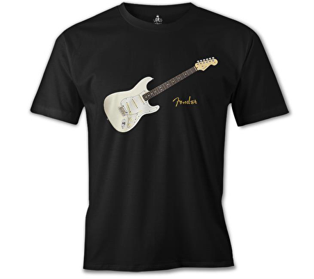 Fender W Siyah Erkek Tshirt