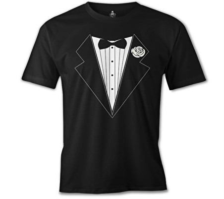 Damat - Groom Suit Siyah Erkek Tshirt