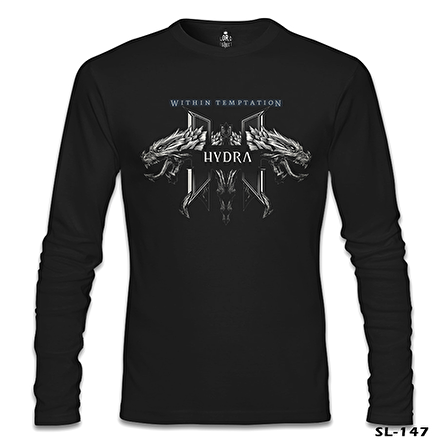 Within Temptation - Hydra Siyah Erkek Sweatshirt
