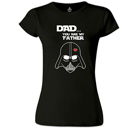 Star Wars - You are my Father Siyah Bayan Tshirt
