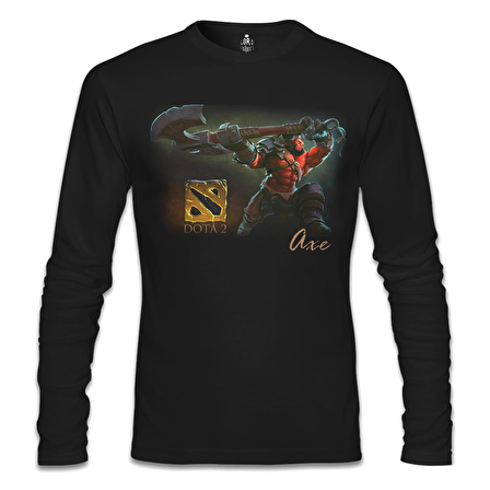 Dota 2 - Axe Siyah Erkek Sweatshirt