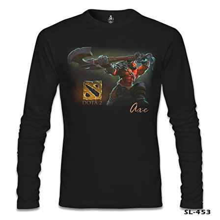 Dota 2 - Axe Siyah Erkek Sweatshirt