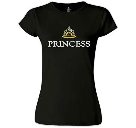 Princess Siyah Bayan Tshirt