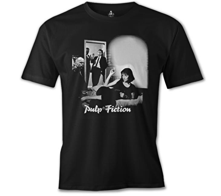 Pulp Fiction - Killer Siyah Erkek Tshirt