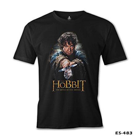 Hobbit - The Battle of Five Armies Siyah Erkek Tshirt
