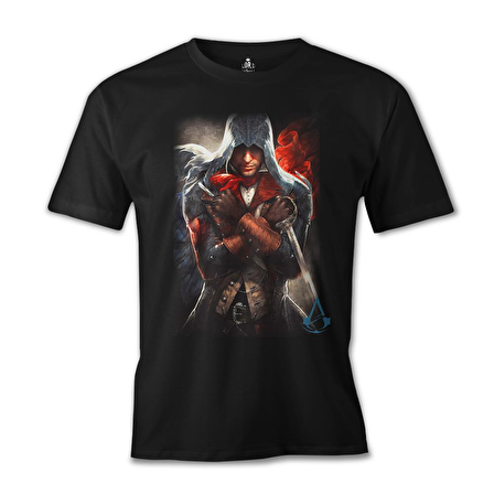 Assassin's Creed - Arno 2 Siyah Erkek Tshirt