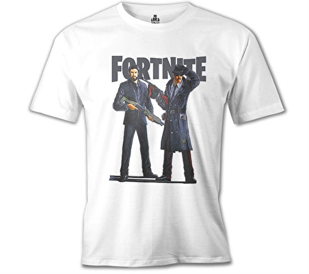 Fortnite - Gangs Beyaz Erkek Tshirt