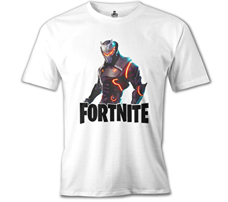 Fortnite - Omega Beyaz Erkek Tshirt