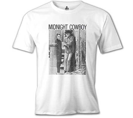 Midnight Cowboy Beyaz Erkek Tshirt