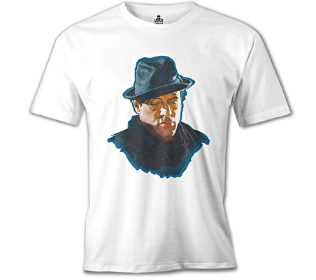 Sylvester Stallone - Hat Beyaz Erkek Tshirt