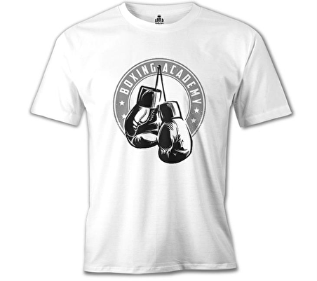 Boxing - Eldiven Beyaz Erkek Tshirt