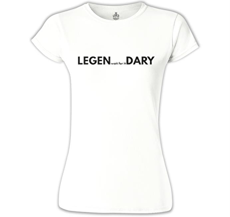 How i Met Your Mother - Wait for It Beyaz Kadın Tshirt