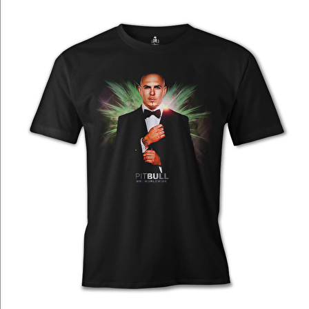 Pitbull Siyah Erkek Tshirt