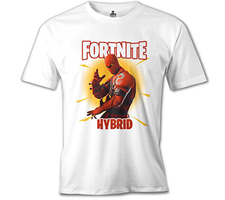 Fortnite - Hybrid II Beyaz Erkek Tshirt