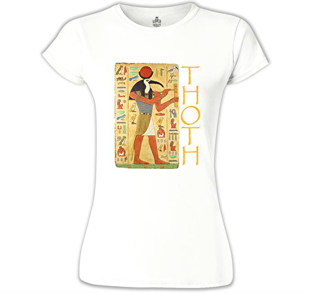 Thoth Beyaz Bayan Tshirt