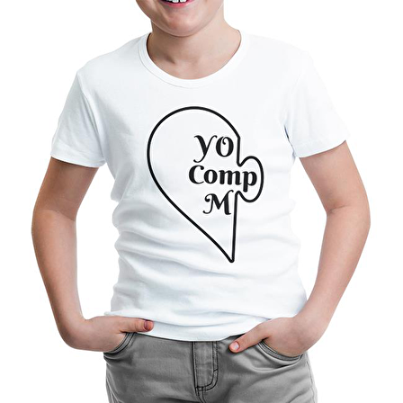 You Complete - Comp Beyaz Çocuk Tshirt