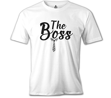 The Boss Beyaz Erkek Tshirt