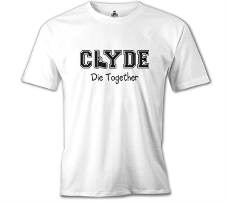 Bonnie and Clyde - Clyde Beyaz Erkek Tshirt