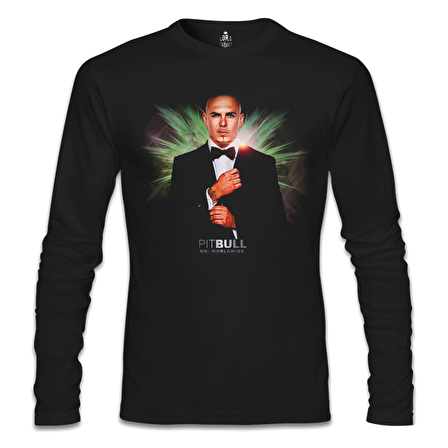 Pitbull Siyah Erkek Sweatshirt
