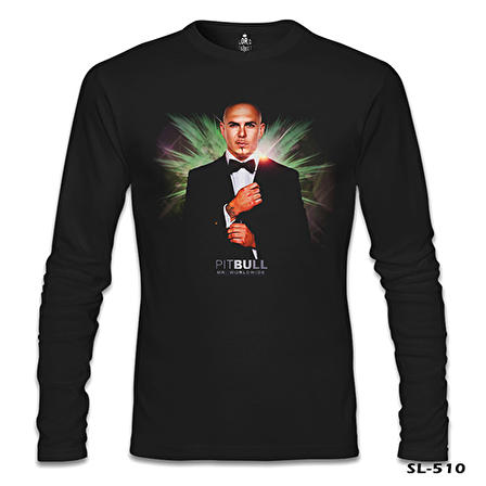 Pitbull Siyah Erkek Sweatshirt