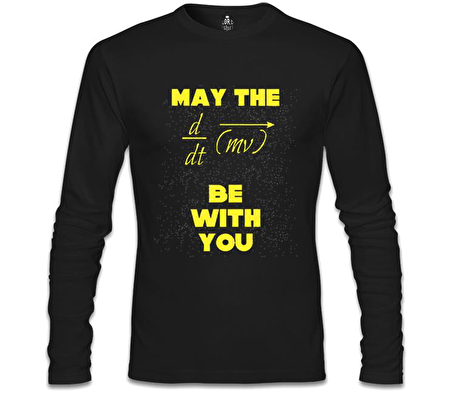Star Wars - Force Siyah Erkek Sweatshirt