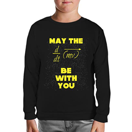 Star Wars - Force Siyah Çocuk Sweatshirt