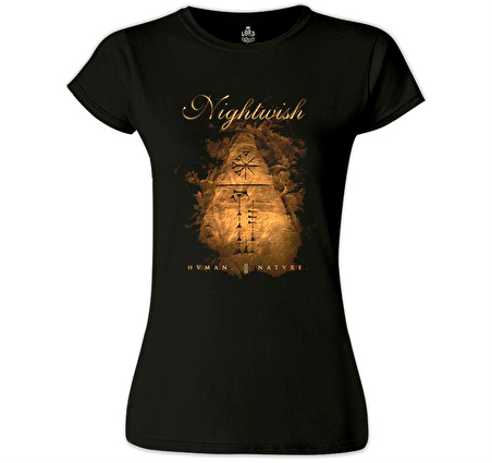 Nightwish - Natvr Siyah Bayan Tshirt