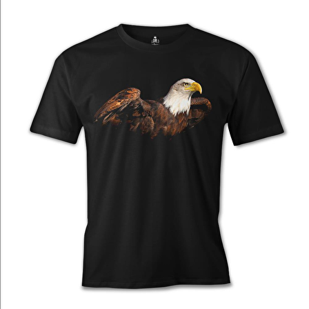 Kartal 2 Siyah Erkek Tshirt