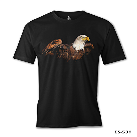 Kartal 2 Siyah Erkek Tshirt